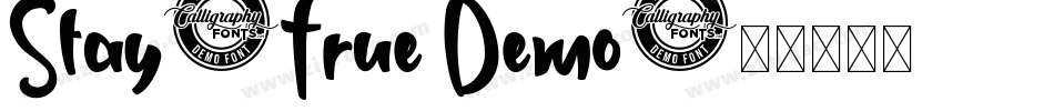 Stay-True Demo字体转换